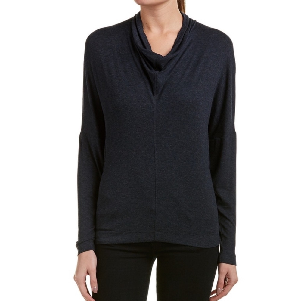Cabi Quinn Tee Cowl Neck Long Sleeve - Picture 5 of 6